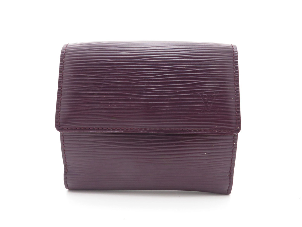 LOUIS VUITTON Portefeuille Elise Epi Cassis